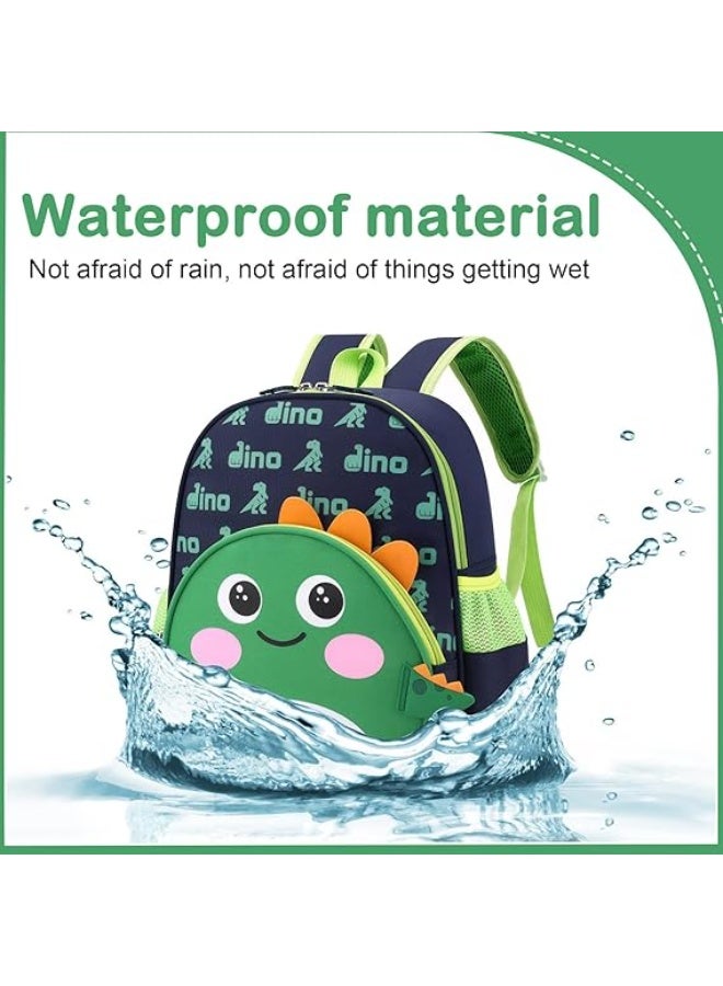 Child School Bag Cute Cartoon Toddler Backpack Toddler Boys Girls Kids Cat Puppy Dinosaur Backpack Kindergarten Schoolbag Daypack for Boy Girl 2 to 7 Year Old - Image 4