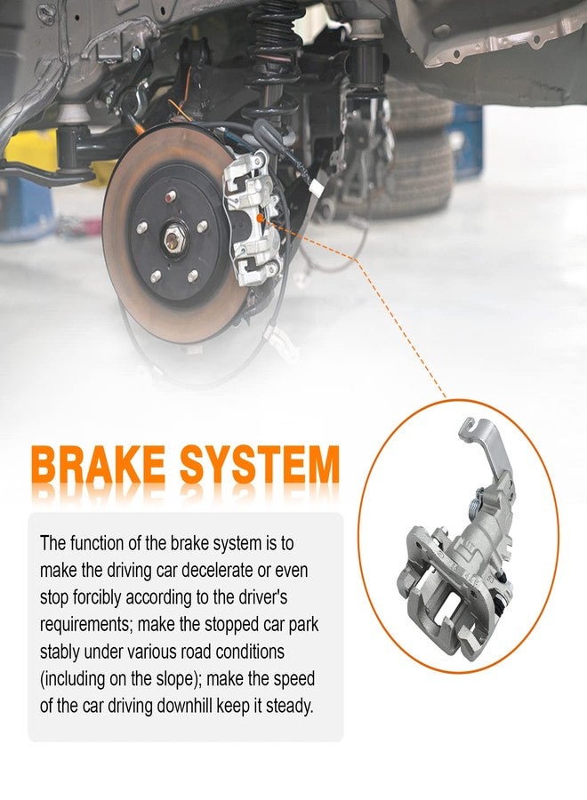 DRIVESTAR 19B2069 Rear Brake Caliper Driver Side, ONLY Fit 2004 2005 2006 2007 2008 for Acura TSX, 1998-2007 for Honda Accord, Rear Left Caliper New - Image 5