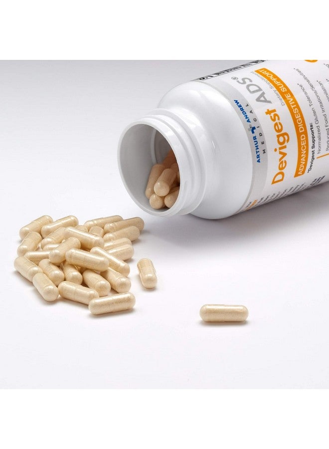 Arthur Andrew Medical - Devigest ADS, Advanced Digestive Support, Relief for Lactose Intolerance and Casein Sensitivities, Vegan, Non-GMO, 90 Capsules - Image 3