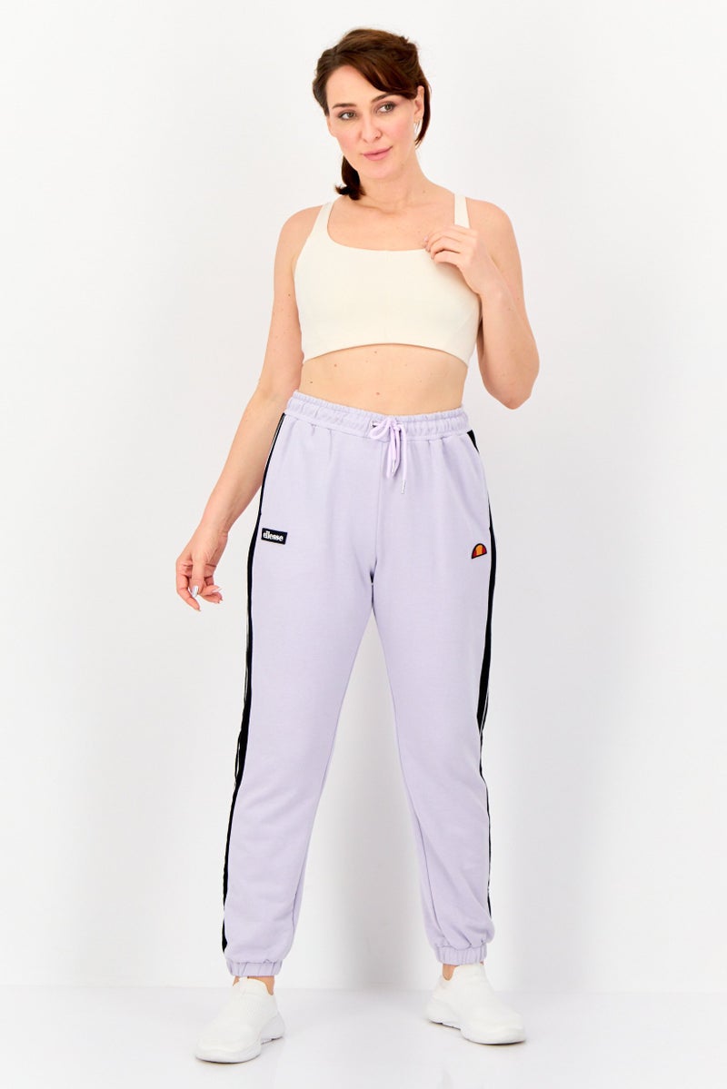 Ellesse Women Sportswear Fit Outdoor Sweatpants, Purple  - Image 4