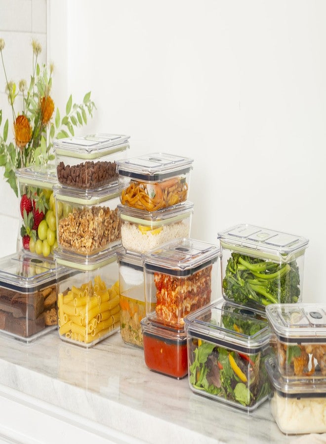 Prepara LatchLok Click 4.3 Cup Food Storage Container, Set of 2, Storm - Image 2