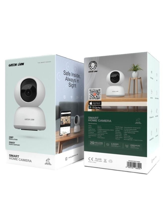 GREEN LION Green Lion WiFi Security Camera 360 – Smart CCTV Camera with Night Vision, Motion Detection & Mobile App Control  - Image 2
