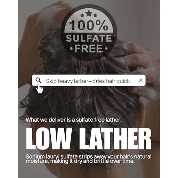 RemySoft Sulfate-Free Detangling Duo: Hydrating Shampoo + Recovery Conditioner for Human & Synthetic Extensions Wigs Weaves Lace Fronts - Moisturelab Gentle Color-Safe Salon-Grade - Image 4