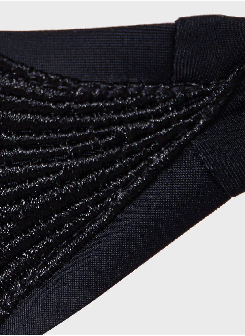 RIVER ISLAND Lace Applique Tie Side Brief