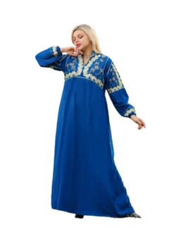 Jalabiya with a wonderful and distinctive design/cotton, worn from 80/120 kilos
