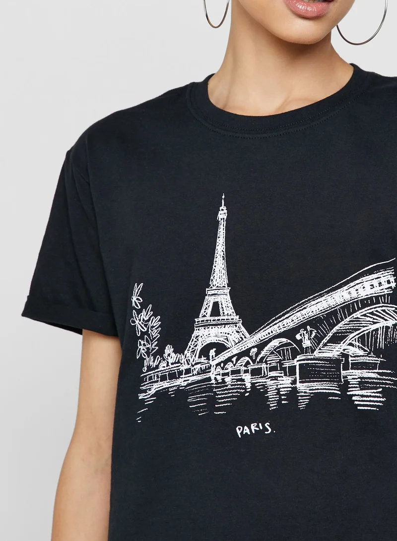 TOPSHOP Paris T-Shirt