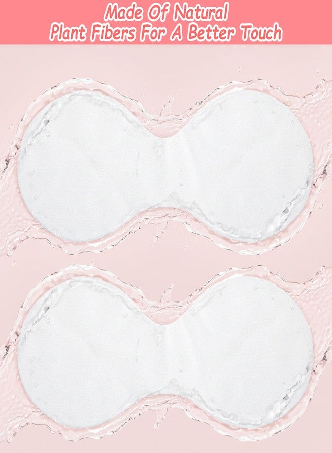 ValueBargain 100 Sheets Eye Covers for Facials, Non Woven Disposable Eye Mask Cotton, DIY Eye Mask Sheets for Skincare Wrap Moisture Retention - Image 3