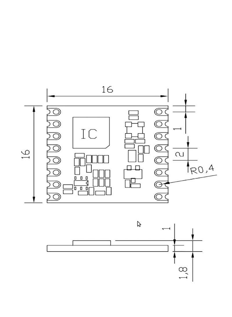 sx1276 RF Module, LoRa1276 RFM95W RFM96W RFM98W LoRa Radio  - Image 2