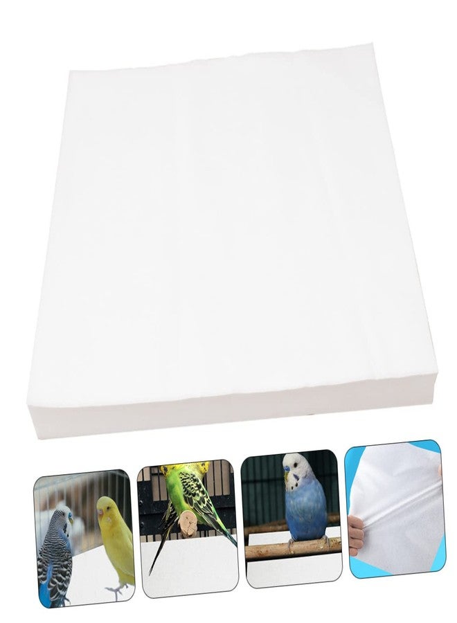 سوبفوكس بطانات أقفاص الببغاء من SUPVOX، 100 قطعة، وسادات امتصاص بول للاستخدام مرة واحدة، بديل مثالي لأقفاص الببغاء. - Image 4