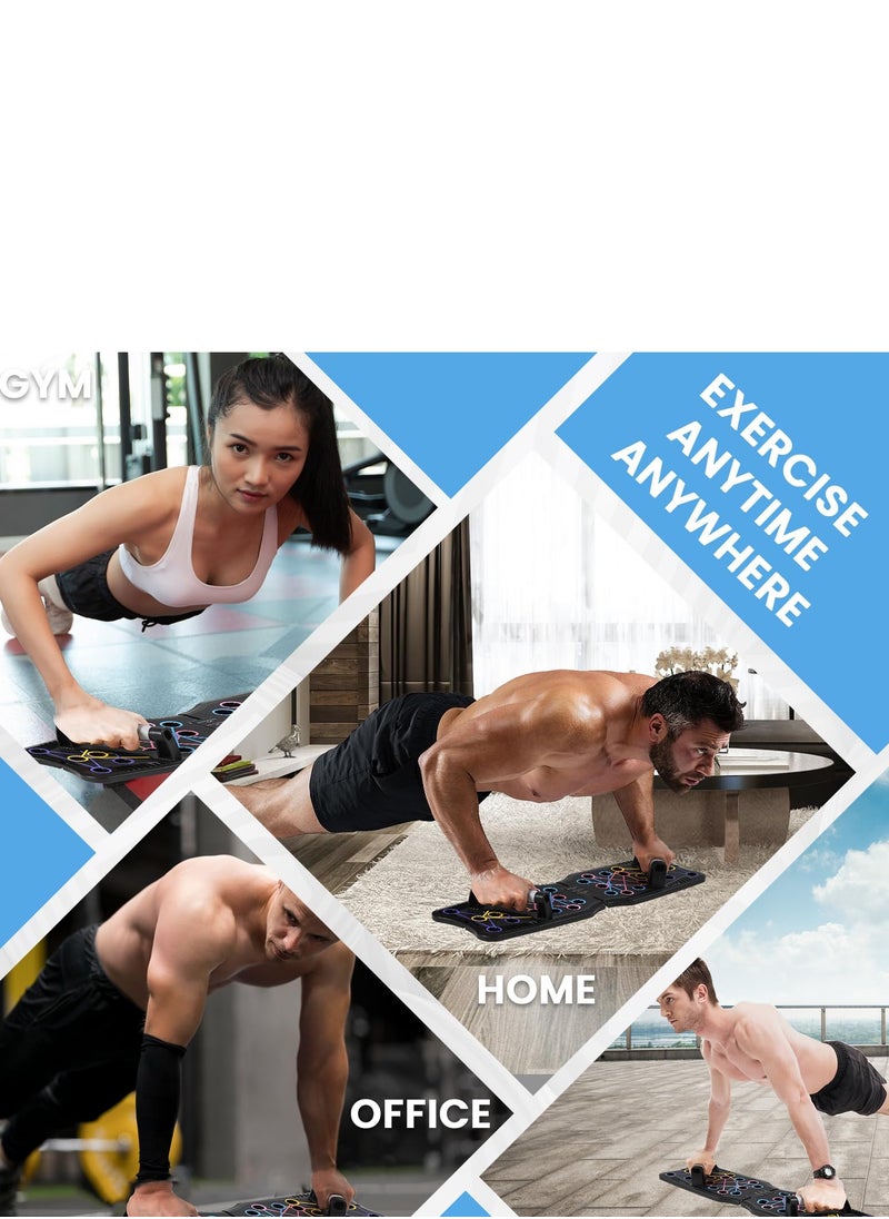 Orleans Cloud - Push Up Board 9-in-1 Home Workout Equipment | Multi-Functional Push-Up Bar System for Chest, Arm, and Strength Training - Image 1