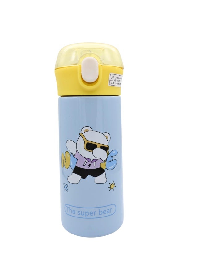 Twisoo Leakproof Double‑Wall Vacuum Sippy Cup Stainless Steel Insulated Travel Water Bottle for Kids, Hot or Cold, Durable Portable Spill‑Proof Bottle for School & Outdoors 330 ml - Image 1