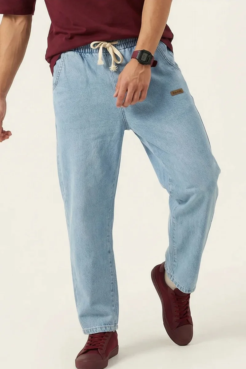 بيغ دارت BDART Elastic Waist Denim Pants