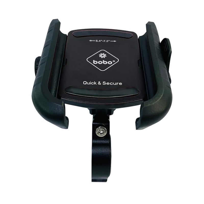Bobo BM14 Quick Release Enhanced BM4 Waterproof Bike/Motorcycle/Scooter Mobile Phone Holder Mount, Ideal for Maps and GPS Navigation (Black) - Image 1