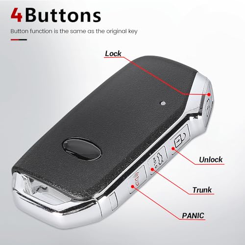 Beefunny Keyless Entry Remote Key Fob Replacement for Kia Forte 2019 2020 2021 Smart Car Key 433MHz 8A Chip FCC ID:CQOFD00430 P/N:95440-M6000 (1) - Image 5