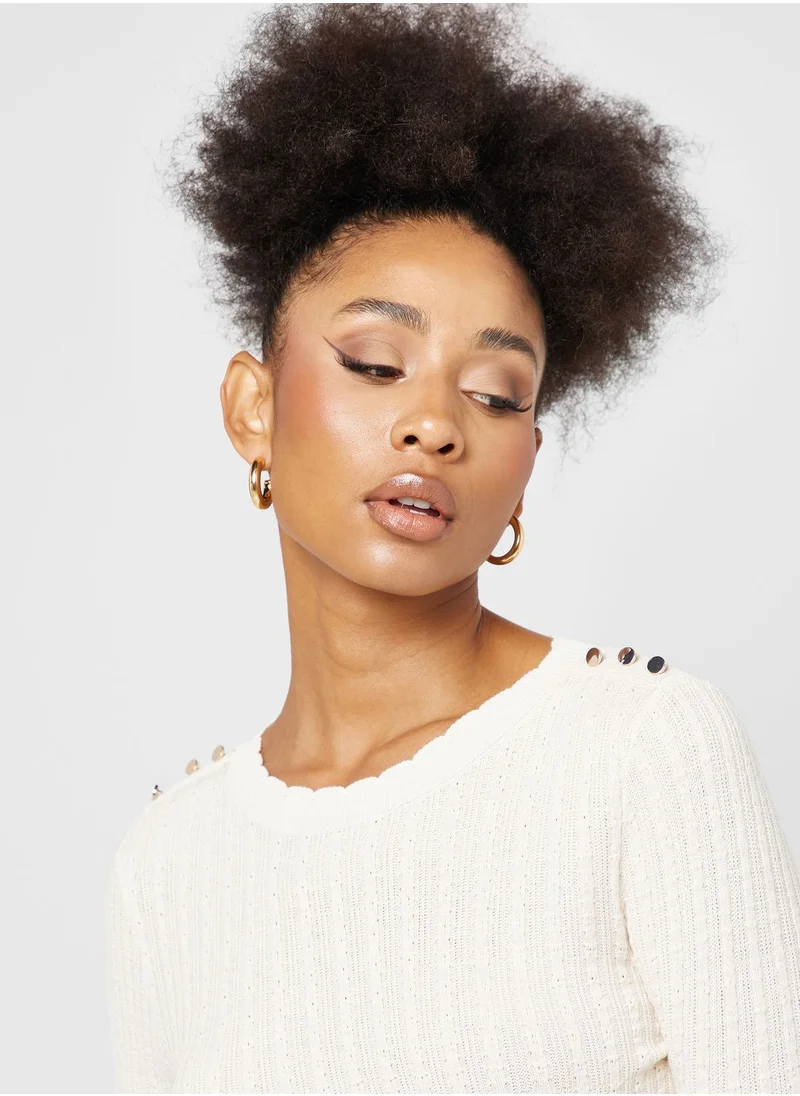 VERO MODA Crew Neck Knitted Sweater