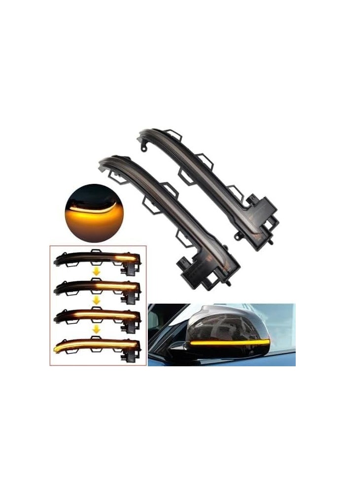QASULER LED Dynamic Turn Signal Light for BMW - Image 3