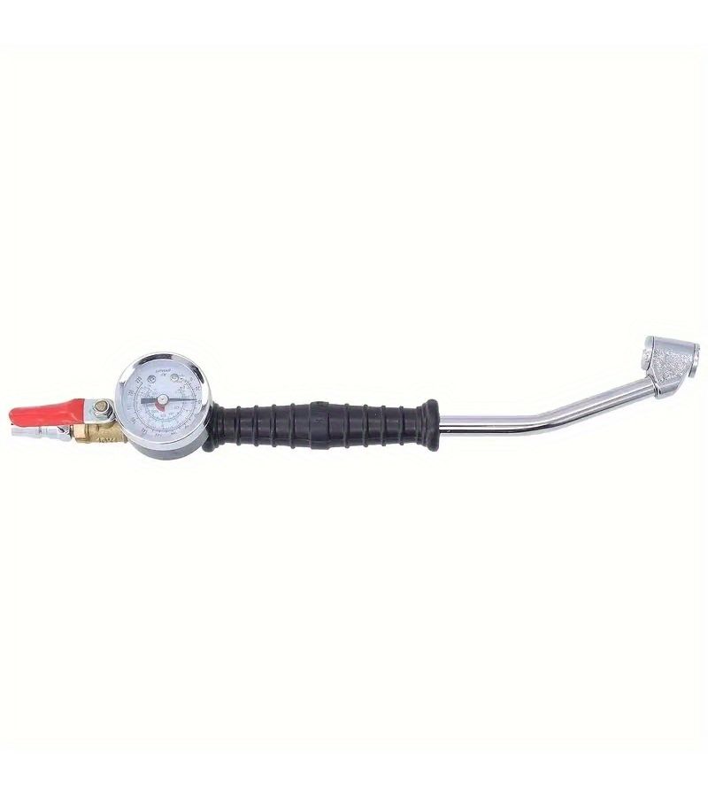 Heavy Duty Tire Inflator Gun Dual Scale PSI KPa Air Chuck for Car Truck - Image 3