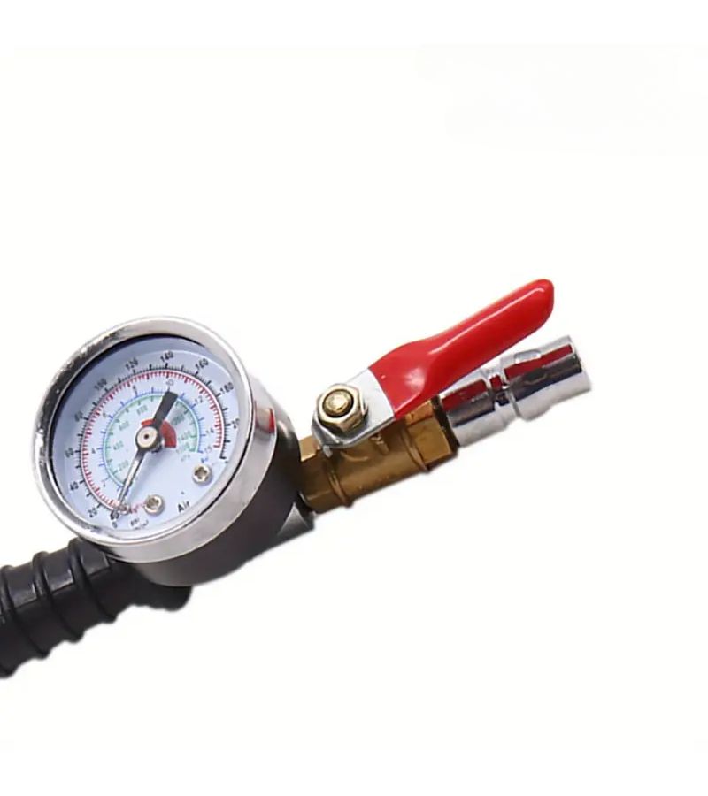 Heavy Duty Tire Inflator Gun Dual Scale PSI KPa Air Chuck for Car Truck - Image 4