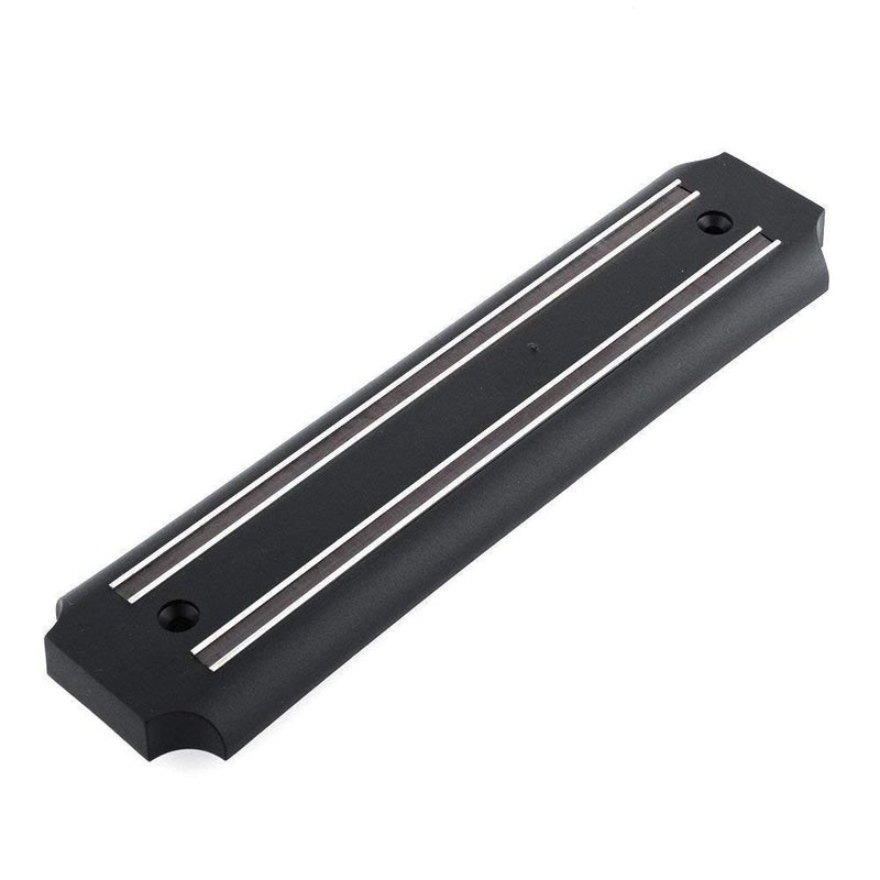 LOXBEE 33cm 2 Pcs Magnetic Knife Bar Magnetic Knife Storage Strip Magnet Kitchen Knife Holder Knife Rack Strip Patti 13 Inch Workshops and Multipurpose Magnetic Strip Black - Image 2