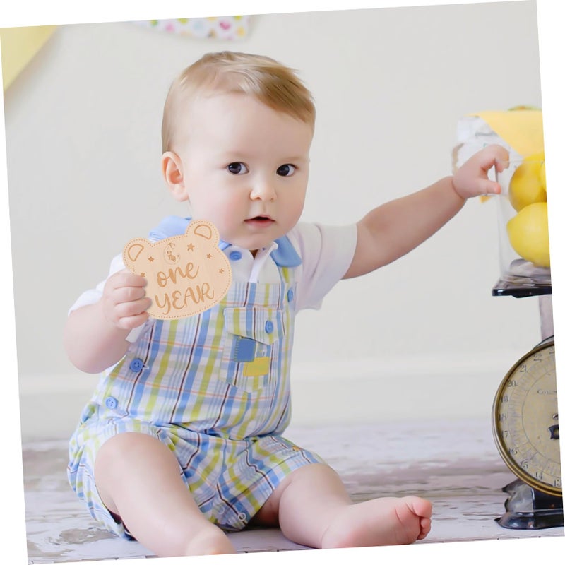 14Pcs Milestone Cards for Newborns Monthly Growth Signs Photo Props Capture Precious Moments - Image 4