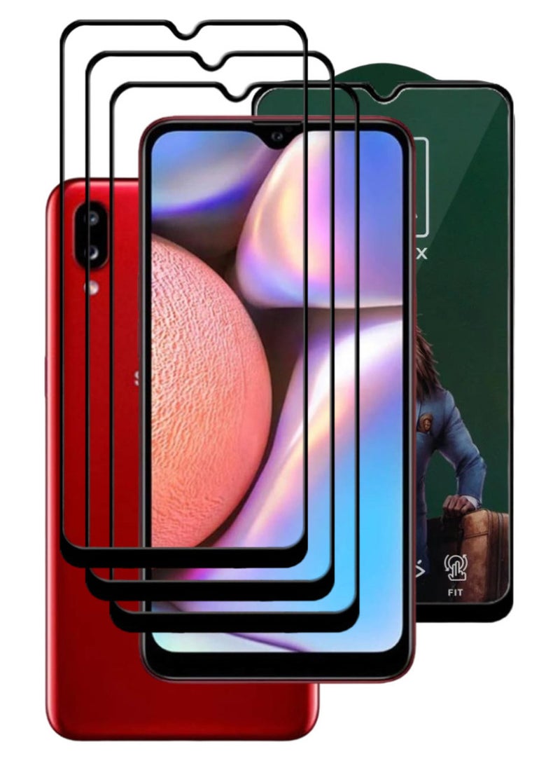 ACLIX 3 Pieces Antistatic ESD Dustproof Premium Quality High Definition Tempered Glass Screen Protector Designed For Samsung Galaxy A10s - Image 1