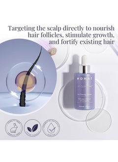 monat Ir Clinical™ Hair Thinning Defense Serum Hair Restoration Serum Packed With Natural Bioactive Ingredients Hair Density Booster For Thicker Fuller Hair Scalp Nourishing Serum  - Image 4