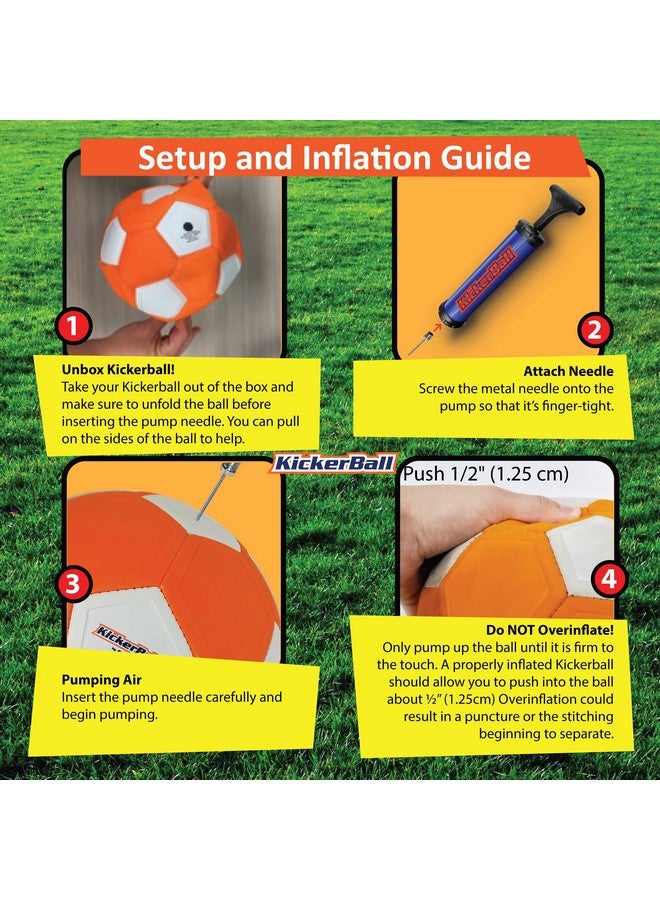 Kickerball - Curve and Swerve Soccer Ball/Football Toy - Kick Like The Pros, Great Gift for Boys and Girls - Perfect for Outdoor & Indoor Match or Game (Green) - Image 4