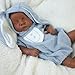 KUICEO Full Silicone Reborn Baby Dolls17 Inch Realistic Newborn Anatomically Correct Boy with Realistic Blood Vessels and SkinSilicone Full Body Lifelike BabyGreat Gift for Childrenwith Gift Box - Image 2