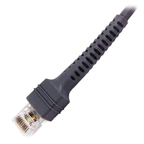 Partshe 2-Pack LS2208 RS232 Serial Cable for Symbol Barcode Scanner LS2208 LS1203 LS2208 LS 4208 LS4278 LS7708 LS9208 RJ45 to DB9 Cable 9ft CBA-R02-C09PAR - Image 4
