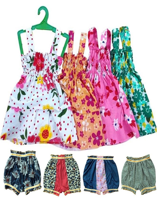 Jyoti Baby Girls Midi Frock (JHABLA-FROCK_print new_Multicolor_2 Years-3 Years)