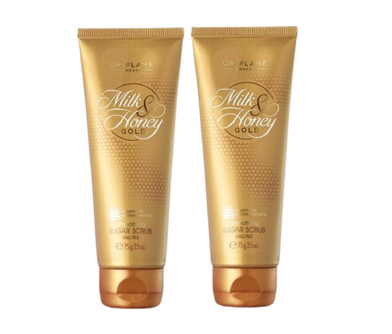 Oriflame سكر مقشر ناعم من أوريفليم عبوة صغيرة 75 جرام لكل منها (عبوة من 2) - Image 3