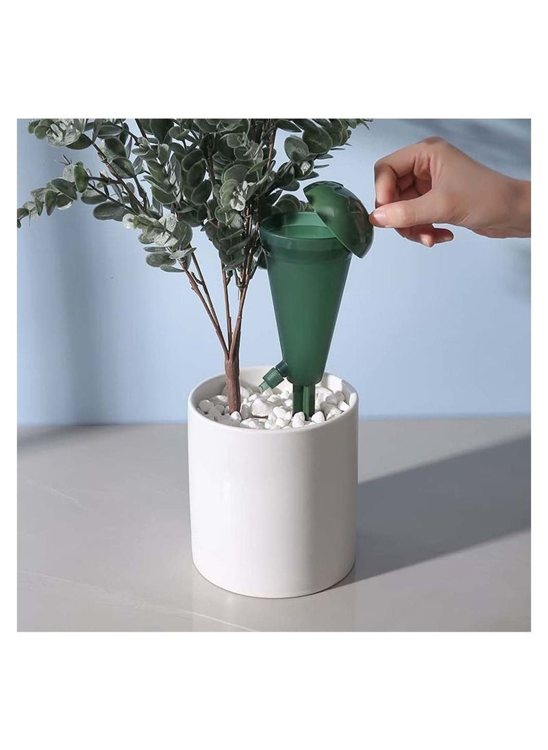 SYOSI - 4Pcs Self Watering Spikes Planter Insert Cone Plant Globes Stakes Devices with Rotary Regulator - Image 1
