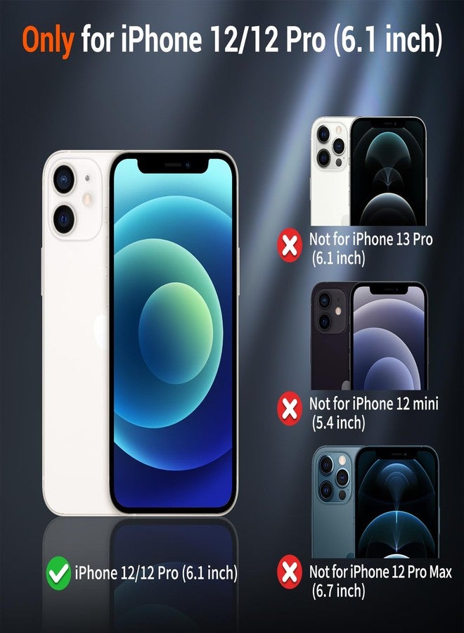 استلق جراب SUPFINE المغناطيسي لهاتف iPhone 12/iPhone 12 Pro (متوافق مع MagSafe) (حماية فائقة ضد السقوط بمعايير عسكرية) جراب رفيع وشفاف غير لامع مقاوم للصدمات ومضاد لبصمات الأصابع، لون رمادي لافندر - Image 2