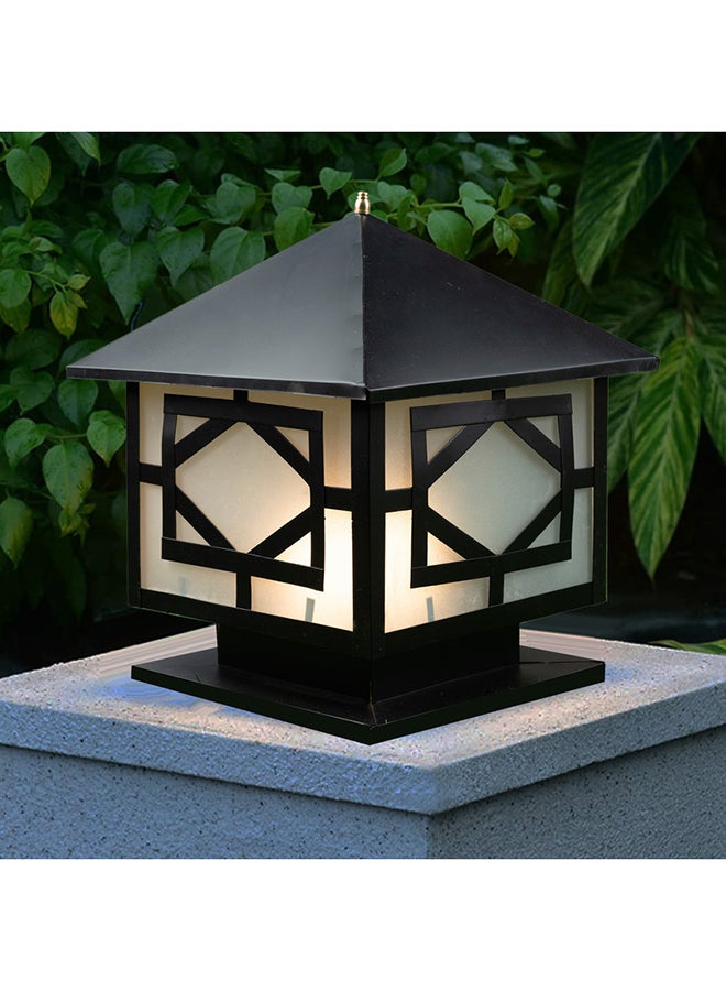 El Rawda Lighting Garden Lantern - 1 Light | Outdoor Wall Lantern Lighting - Black 25x25x35 cm - Image 2