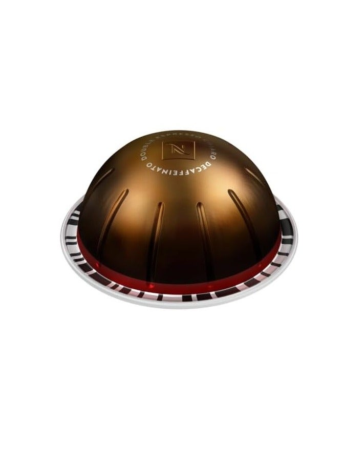 Nespresso VertuoLine Double Espresso Chiaro Decaffeinato Coffee Capsules, Intensity 8, 10 Capsules, Pack of 1 - Image 2