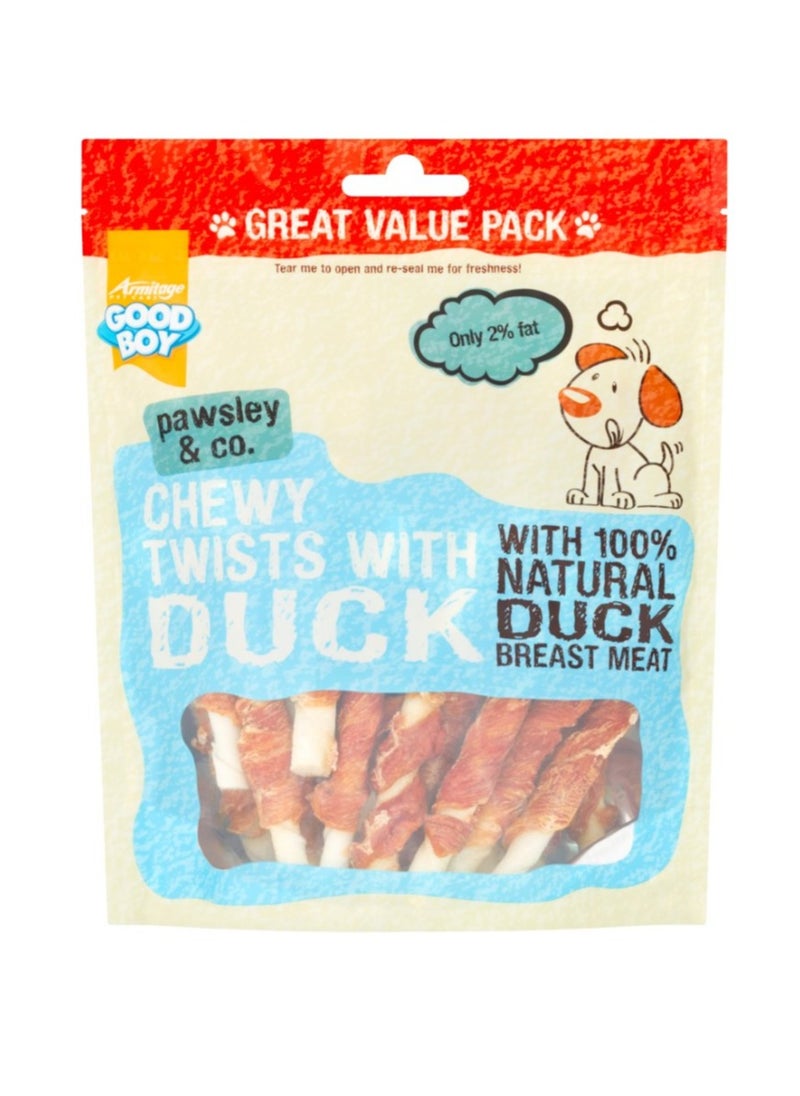 Armitage Armitage - Goodboy Chewy Twists With Duck 320 G Value Pack 