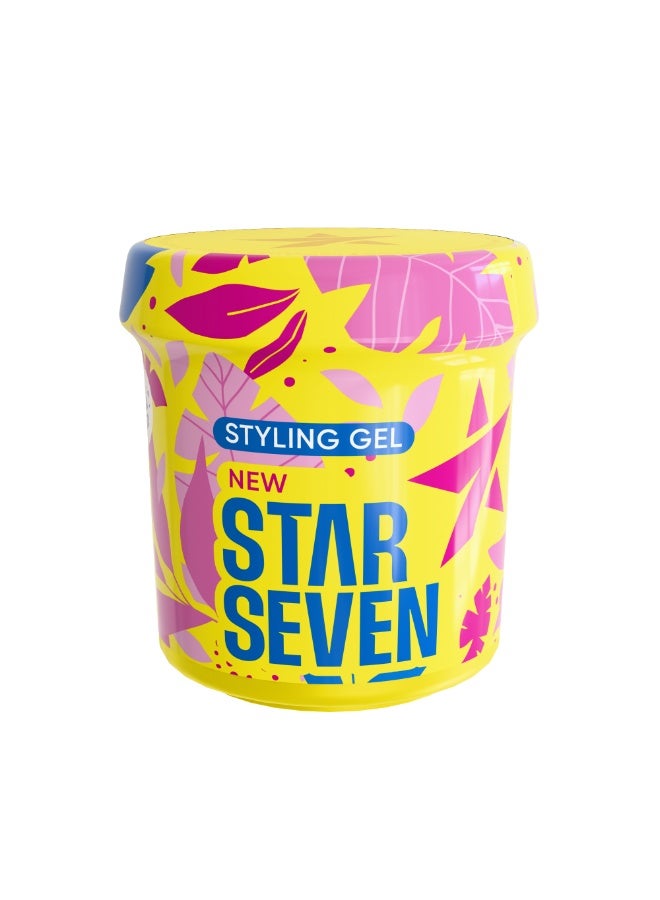 OVANZA New Star Seven Hair Gel 400 ml - Yellow - Image 1