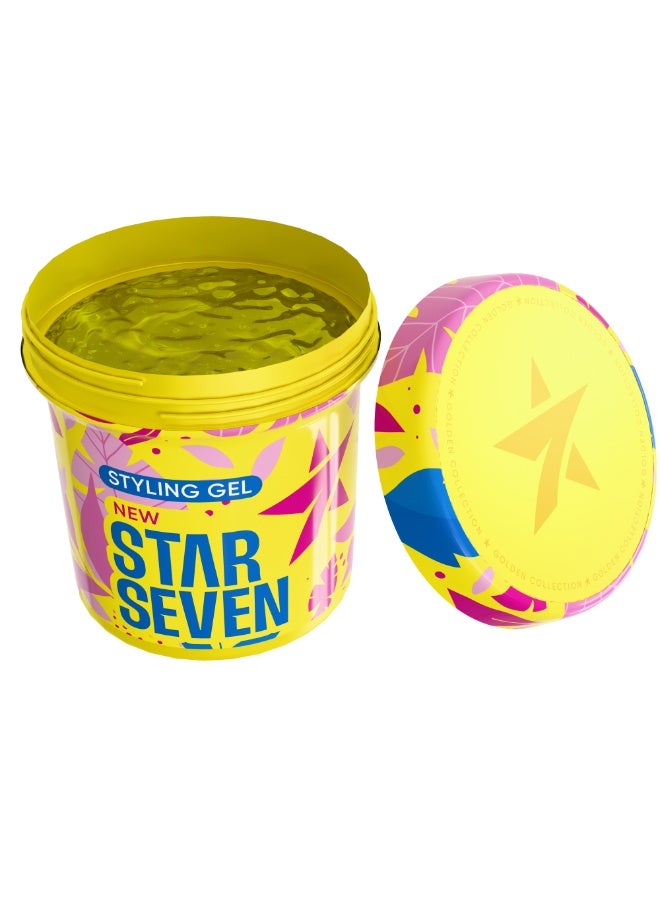 OVANZA New Star Seven Hair Gel 400 ml - Yellow - Image 2