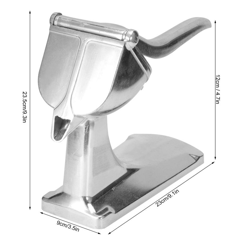 Stainless Steel Manual Citrus Juicer for Lemon Orange Multi Function Fruit Squeezer - Image 5