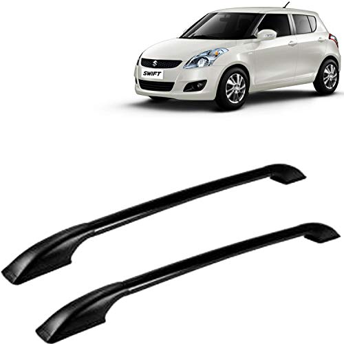 Vocado Exclusive Drill Free Roof Rails For Maruti Swift (Black) - Image 1