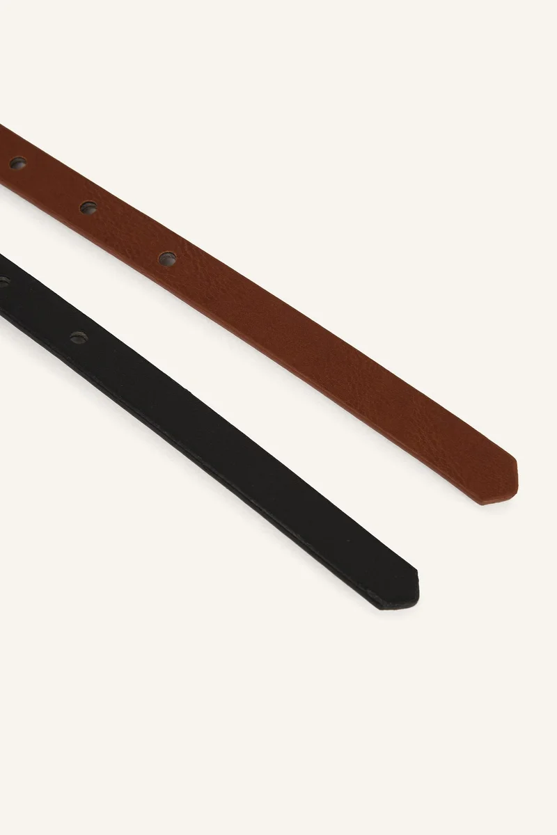 Defacto  Woman Rectangle Clasp Faux Leather for Women | Best Price UAE