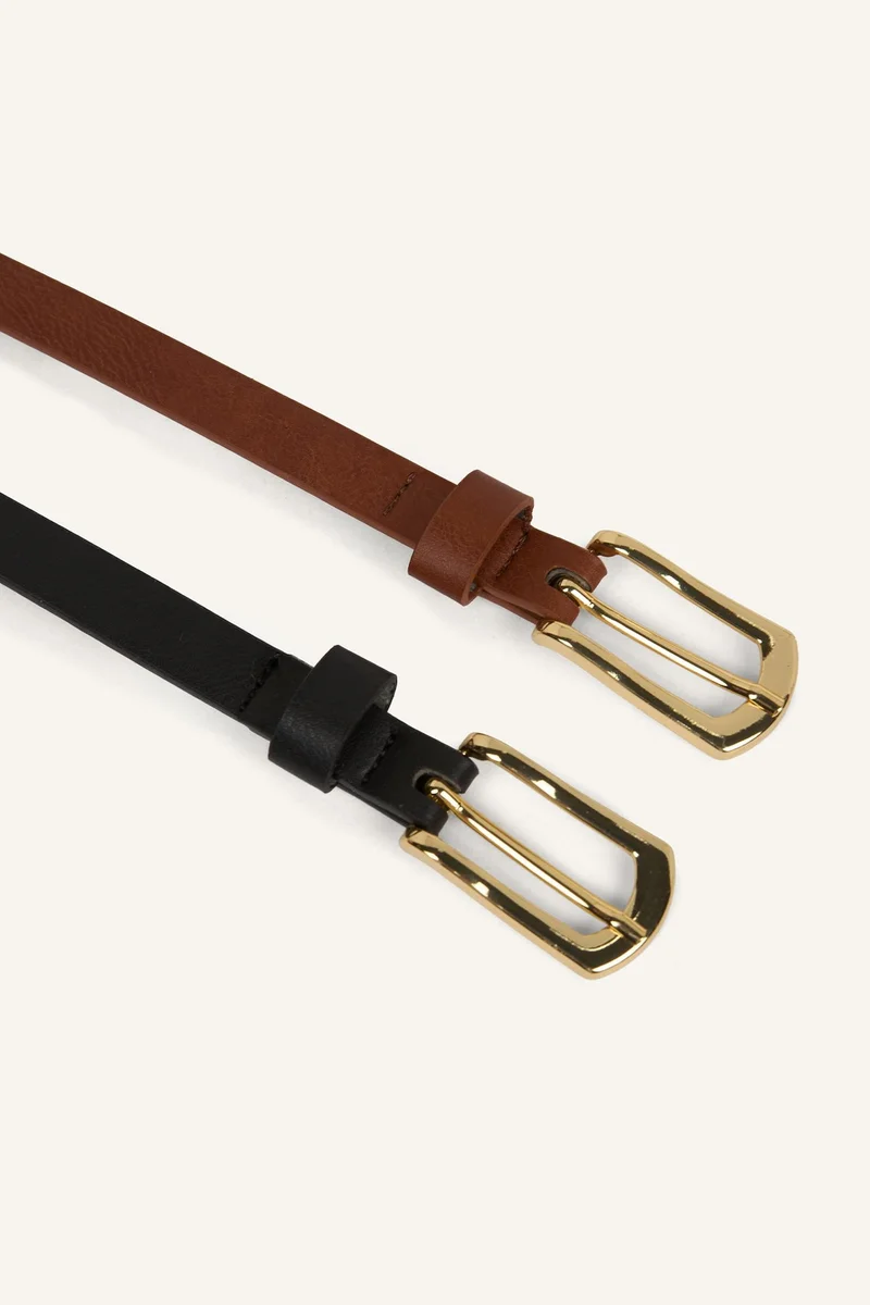 Defacto  Woman Rectangle Clasp Faux Leather for Women | Best Price UAE