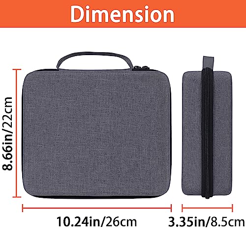 Aenllosi Hard Case for 36PCS Fingerboards,Large Capacity Holder for Mini Finger Skateboards Toy,Compatible with Grip Tapes,Bearing Wheels,Trucks & Decks(Black,Case Only) - Image 4