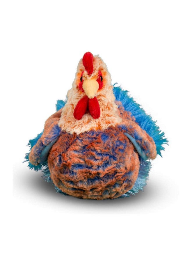 Douglas Henrietta Blue Lace Hen Chicken Plush Stuffed Animal - Image 4