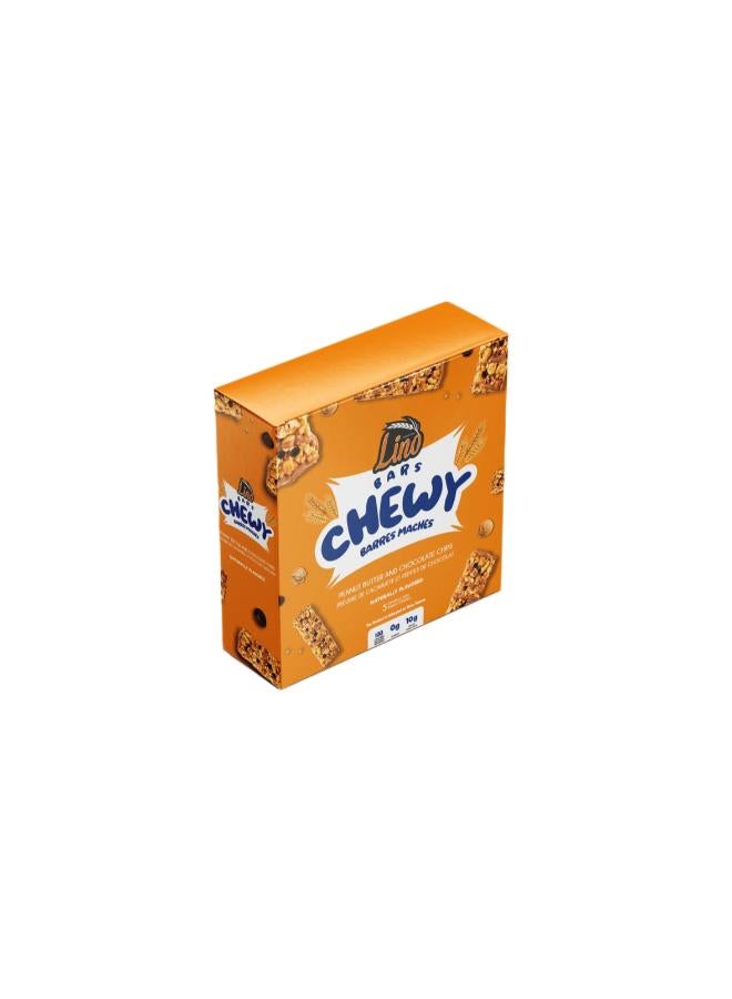 Chewy Bar With Peanut Butter & Chocolate Chipflavor - 144 Gram Pack of 8