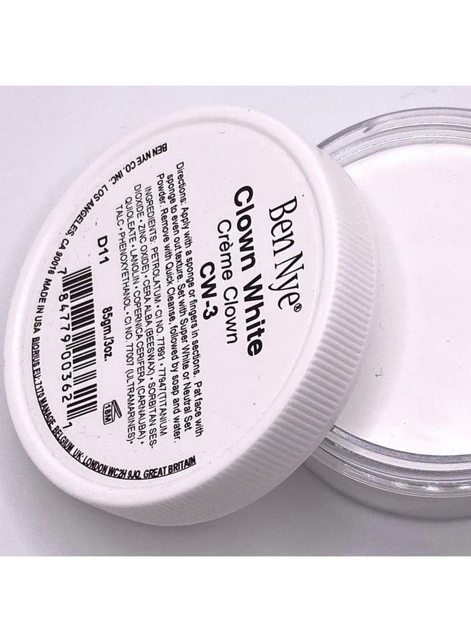 Ben Nye Clown White Makeup 3 oz - Image 4