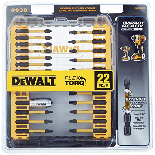 DEWALT FlexTorq Impact Driver Bit Set 22Piece DWA2FTS22IR - Image 3