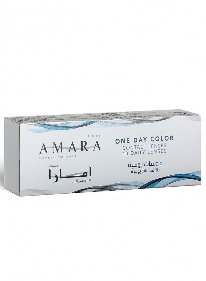 Amara Women 10 Daily Color Contact Lenses Honey - Image 5
