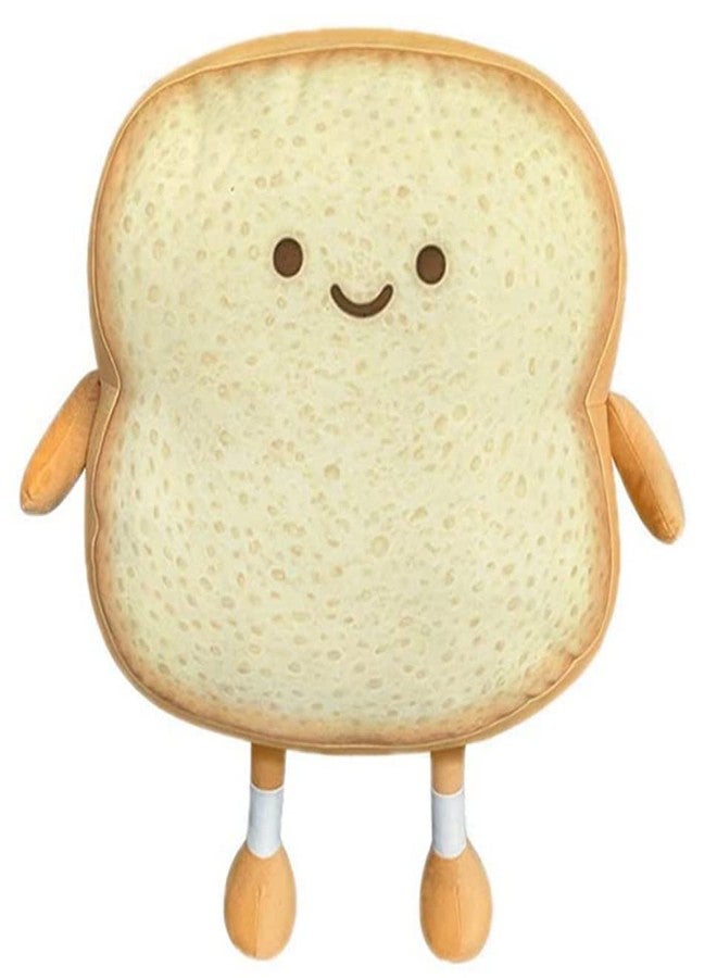 NatureMan Toast Bread Pillow,Funny Bread Shape Plush Toy Pillow, Small Cute Stuffed Plush Toast Sofa Pillow,Children's Adult Home Bedroom Decoration (Golden) - Image 1
