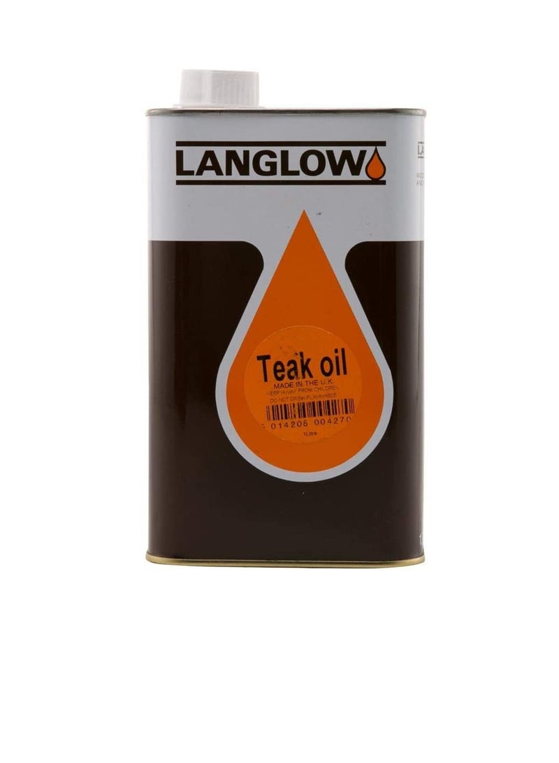 Langlow Teak Oil 1L - UK  - Image 1